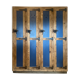 Old wooden cloakroom 4 doors