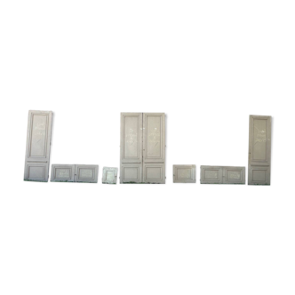 Set of 6 cupboard doors