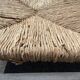 Vintage armchair 1950 wood mulched heater