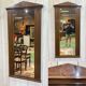 1930s Mahogany Mirror - 1.55m x 76cm