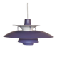 Suspension, design danois, années 1970, production : Louis Poulsen