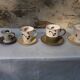 Exceptional collection of Niderviller tableware Normand style