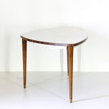 1950s triangular vintage coffee table