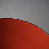 Black and Red Krenit Bowl by Herbert Krenchel, Denmark