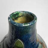 Art Deco Flemish vase with acorn and oak leaf motifs, 1920s