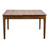Extendable Solid Teak Dining Table by Glostrup, 1970s