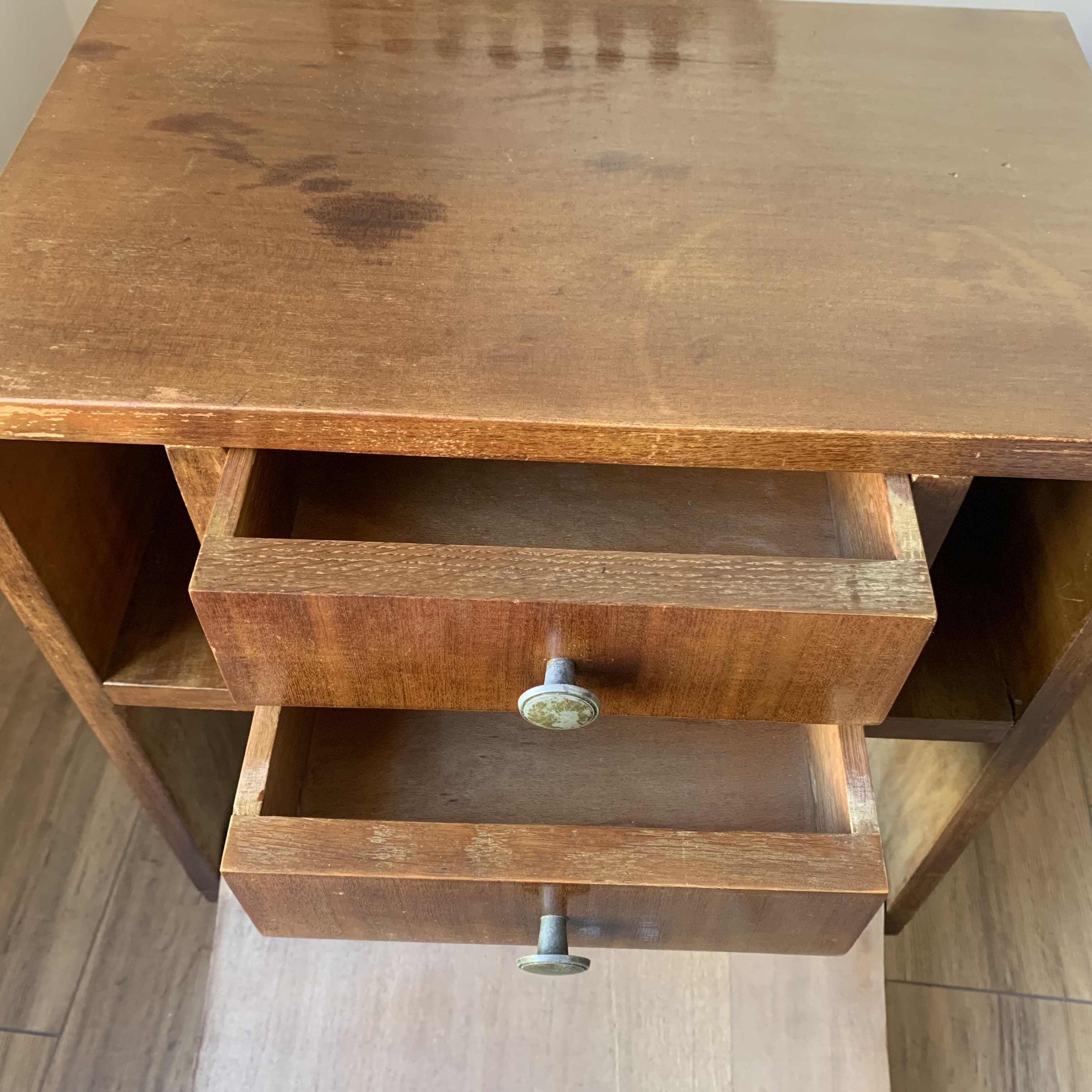 Bedside table storage cabinet
