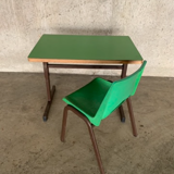Green children's chair