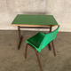 Chaise enfant verte