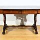 Table, bureau à volets en palissandre massif, époque Restauration, début XIXème