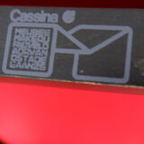 Gerrit Rietveld Red & Blue Chair by Cassina