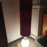 Floor lamp opaline base 2 lights Doria Leuchten
