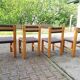 4 brutalist chairs by Pierre Chapo