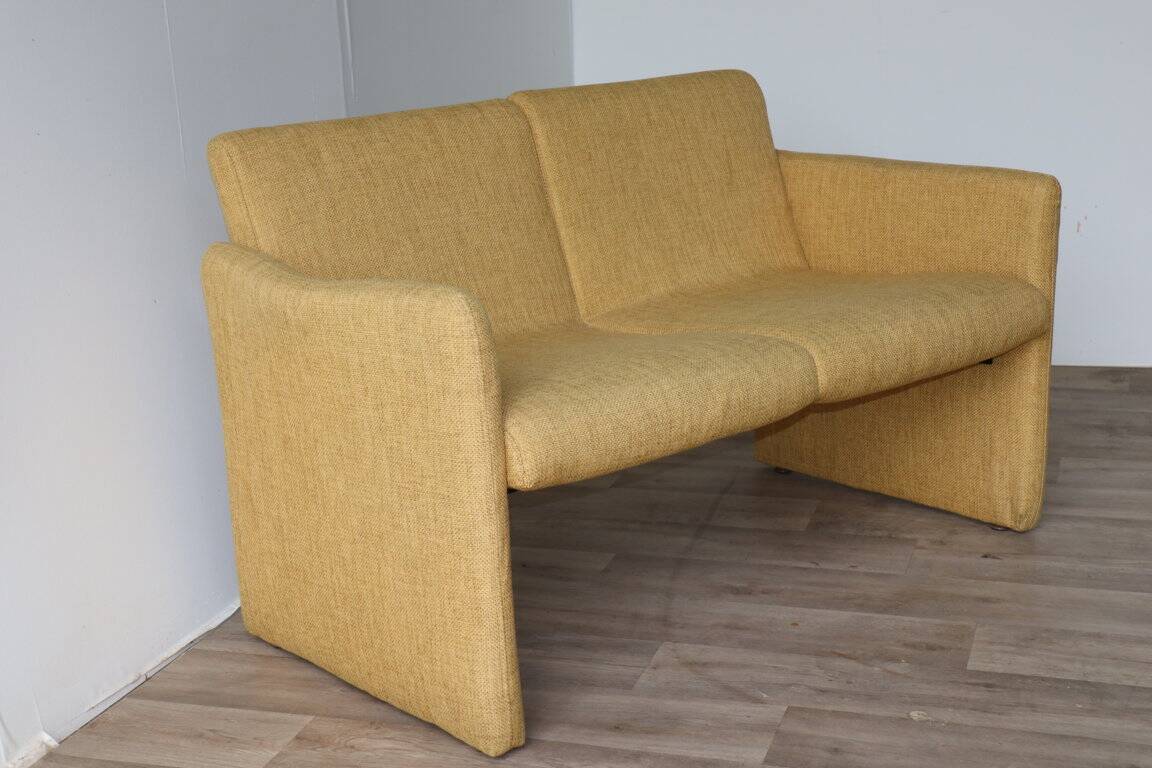 Vintage 2 seater fabric sofa, 1970