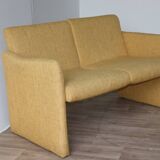 Vintage 2 seater fabric sofa, 1970