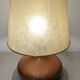 XL ceramic glazed living room lamp, France circa 1970.