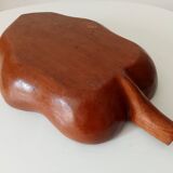 Vintage teak sideboard in 1960s Scandinavian style.