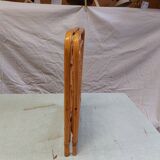 Vintage Bamboo and Rattan Folding Magazine Rack - 70s