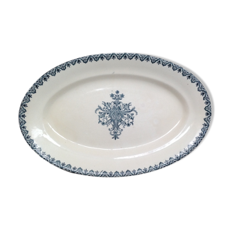 Plat de service ovale
