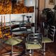 Set of 4 vintage swivel chairs in chrome steel – 1970s NAMCO