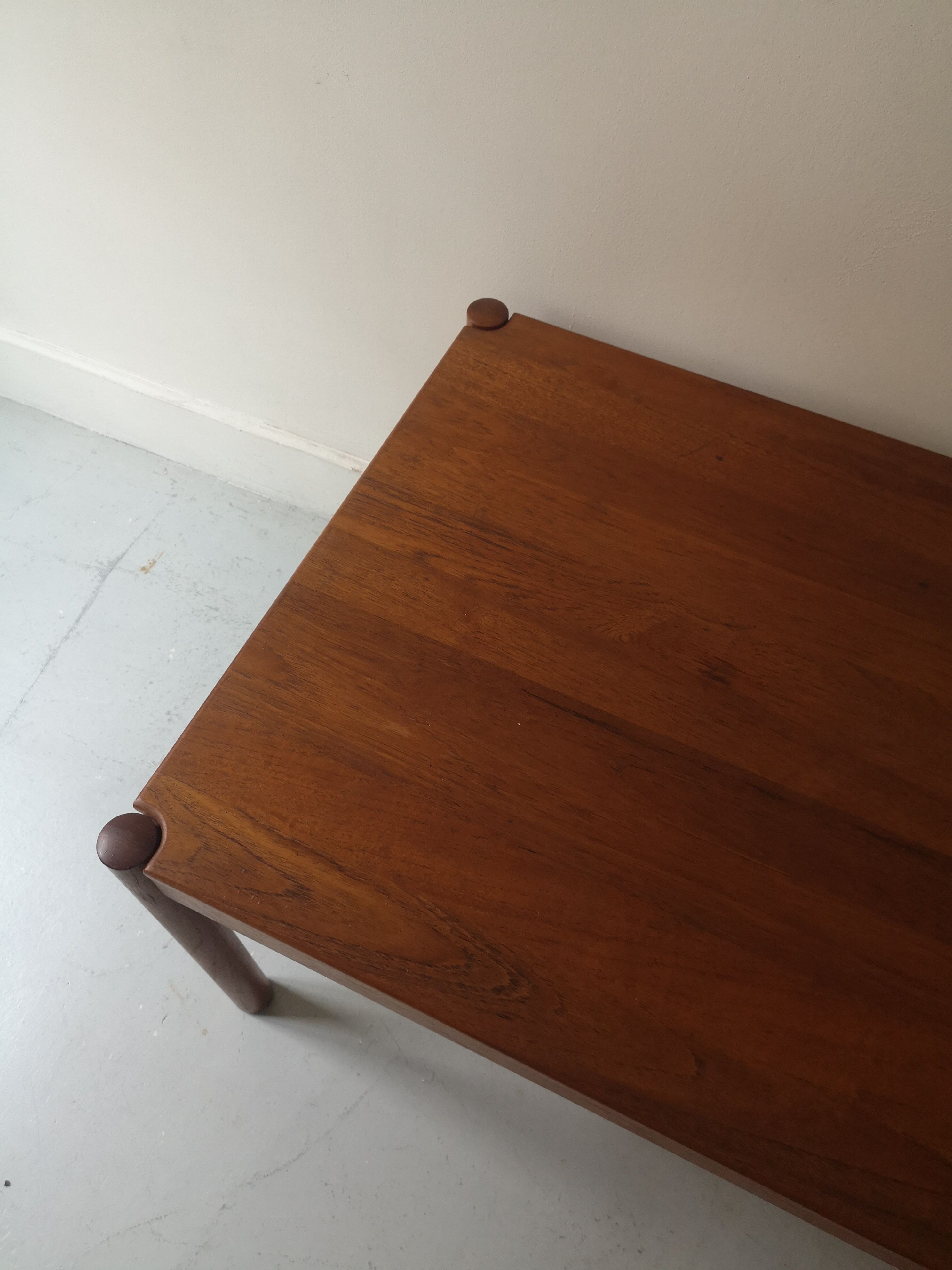 Large Scandinavian teak coffee table M.Olesen, Denmark 1970
