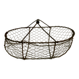 Vintage metal basket