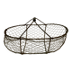 Vintage metal basket