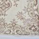 Beige And Brown Vintage Oushak Carpet sku 3578