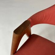 Set of two Vintage Danish Teak Compass chairs by Kai Kristiansen