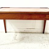 Louis XVI period "Tric Trac" gaming table in 18th century mahogany.