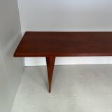 Large teak coffee table