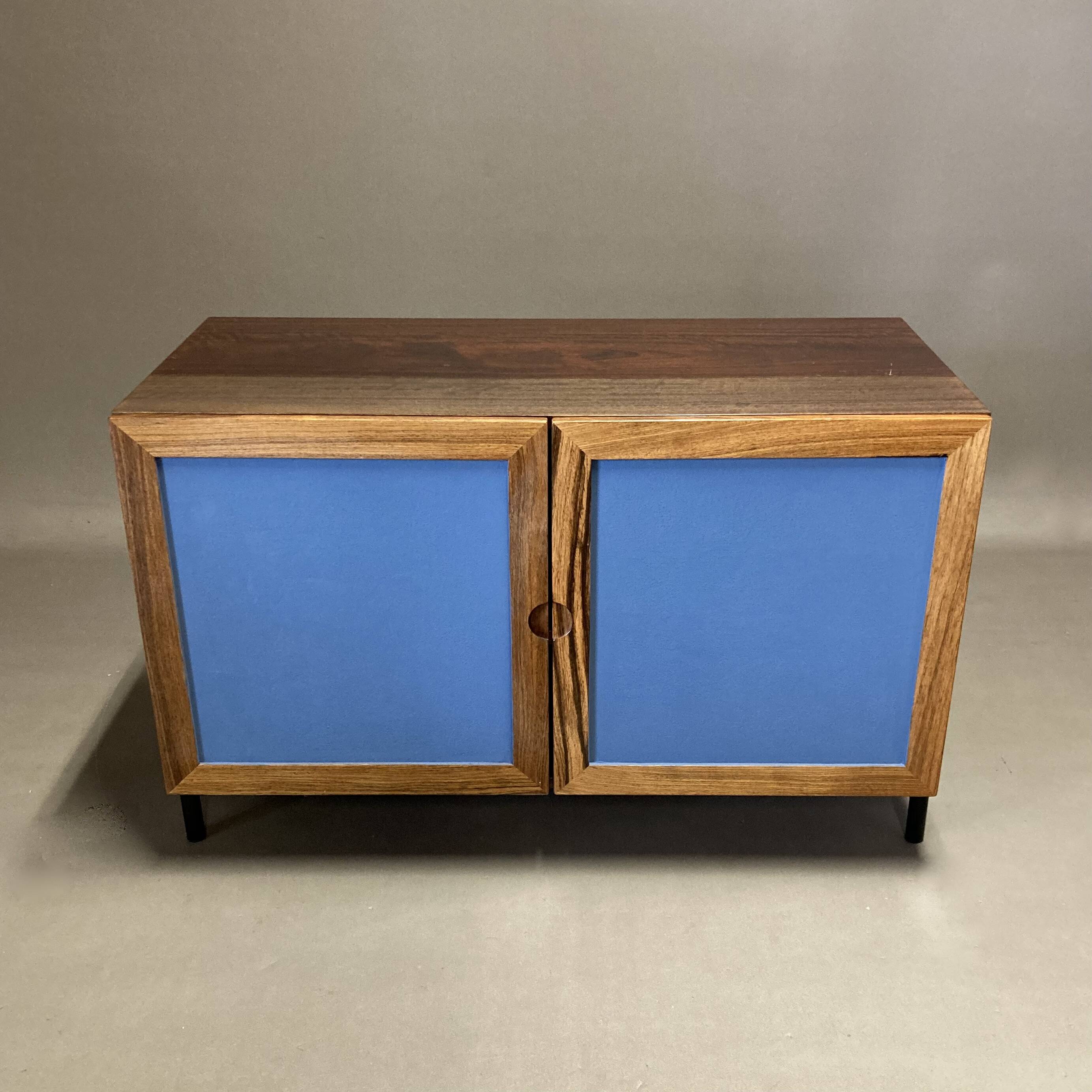 Scandinavian design rosewood chest of drawers 1950.