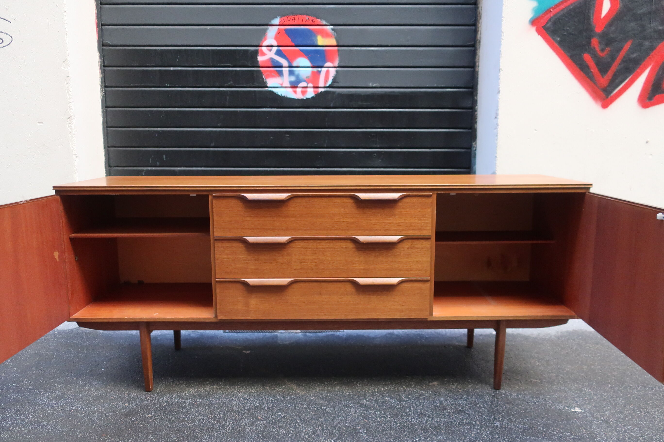 Sideboard in the 1960s teak