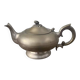 English silver-plated teapot