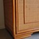 Vintage rattan sideboard - circa 1970
