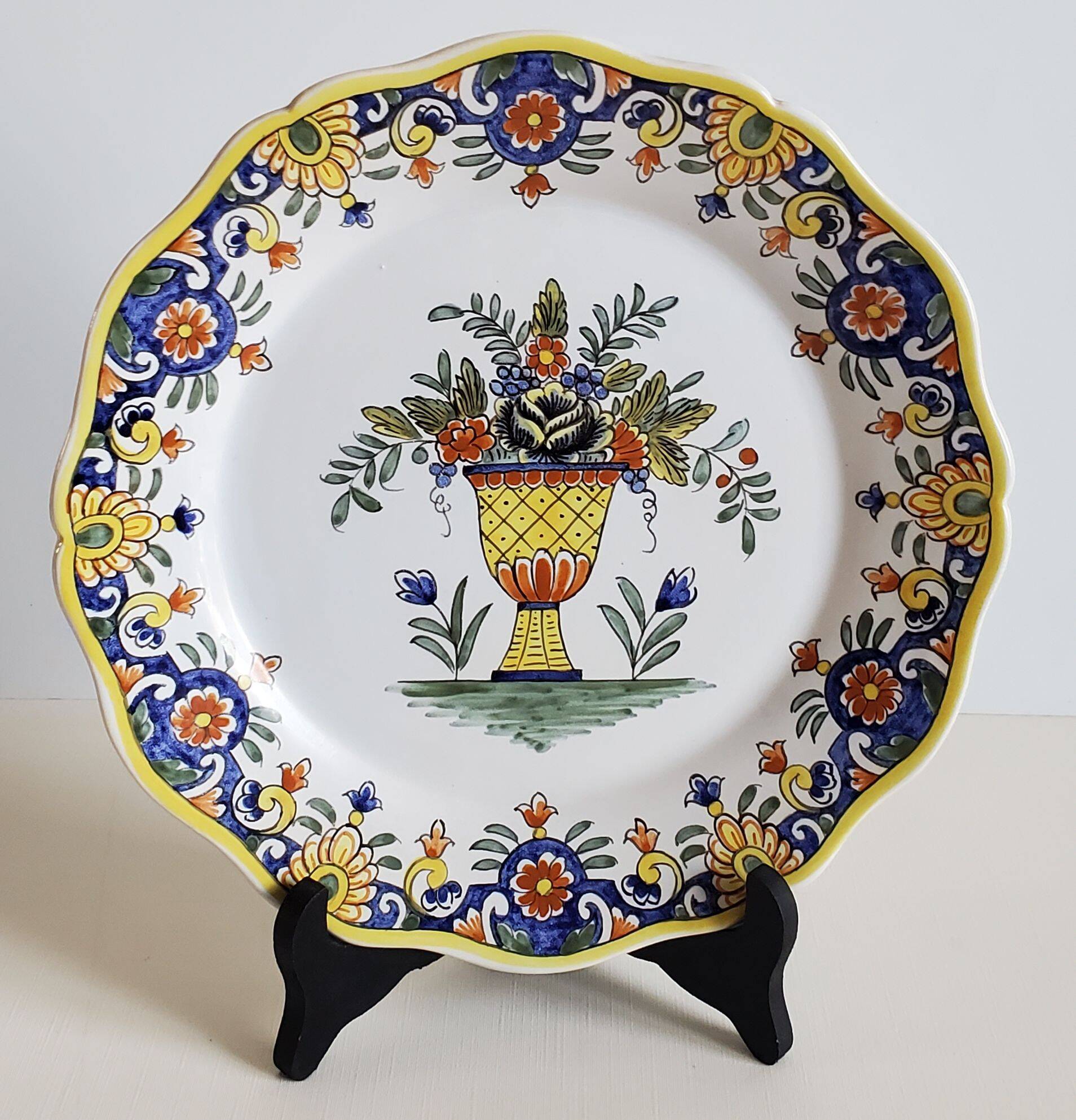 Rouen W Decor Plate