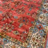 Large handmade vintage carpet Transylvania 198x298 cm