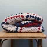 Plaid vintage crochet