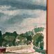 Original Swedish Oil on Canvas – “Milk Shed at Kaga” by Björn Svensk – Signed – Dated 1980 – Vintage & Framed