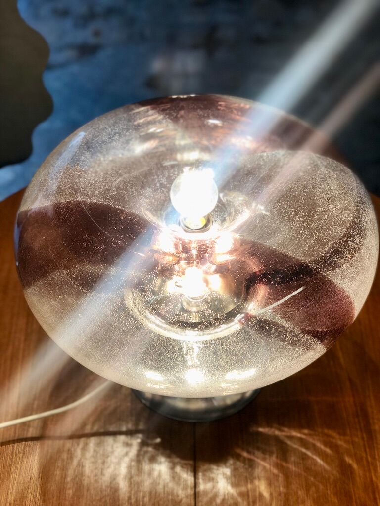 XXL space age lamp by Toni Zuccheri, Italy circa 1970