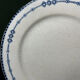 Set of 6 antique Gien plates
