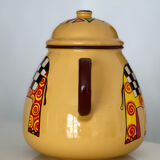 Enamelled sheet metal tea set