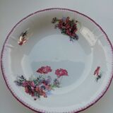 Plat terre de fer pavots