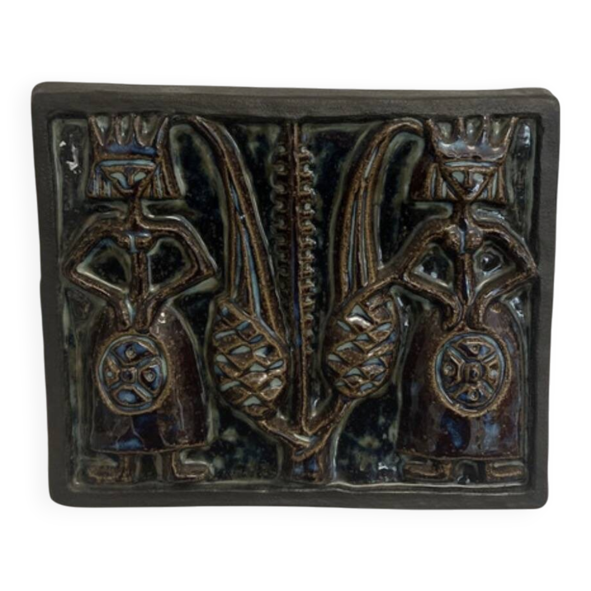 Ceramic Wall Plaque from Søholm Denmark