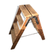 Double painter's stepladder