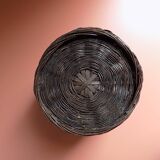 Rattan plant pot