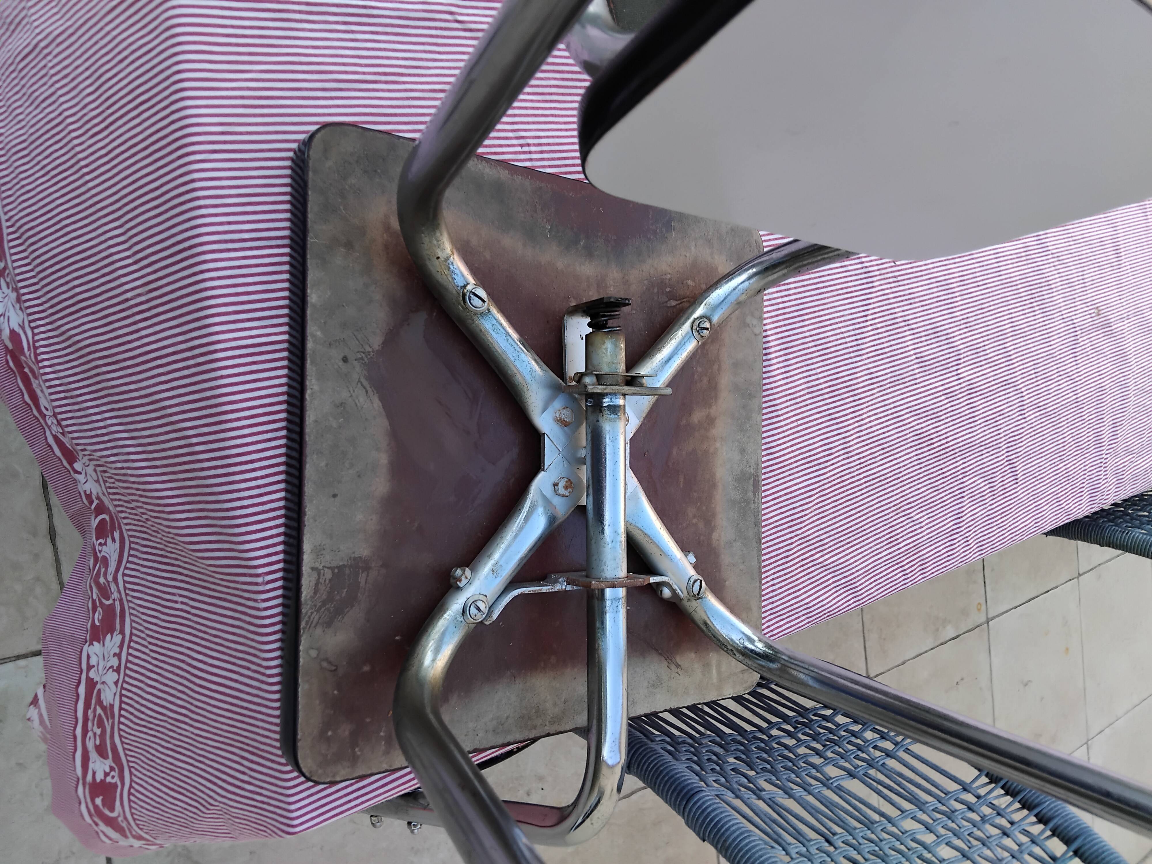 Rare VOLO Formica Folding Chair Vintage Stepladder