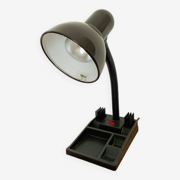 Desk lamp with organizer