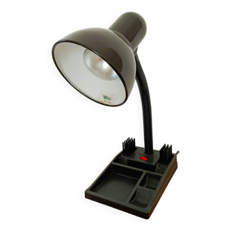 Desk lamp with organizer