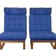 2x 1960s 1970s Teak Easy Chairs by Magnus Oelsen A/S Durup Denmark